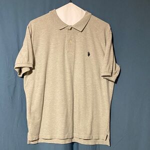 U.S. Polo Assn. Light Gray Polo Shirt